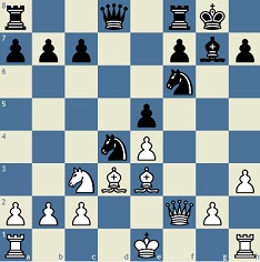 D. Benko-R. Fisher, White 13 move