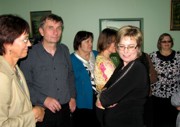 Vakaras: su Violeta