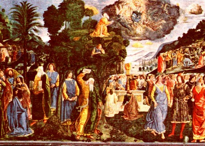 Moses and Law Tablets