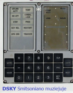 DSKY panel