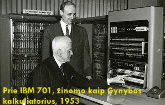 Vatsonas prie IBM 701