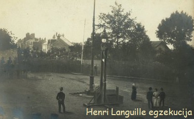 Henri Languille egzekucija; 1905