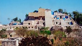 Maya Pyramid at Ek Balam