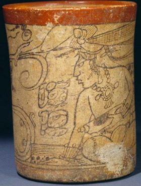 Maya Vase from Naj Tunich