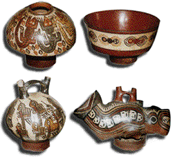 Nacza pottery animal figures